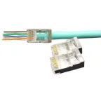                  Разъем легкой оконцовки RJ-45 (8P8C) под витую пару
               