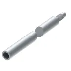 Стержень заземления L-1500 с цапфой D16 quick, для организации заземления токоотводов системы молниезащиты/оборудования. Материал - горячеоцинкованная сталь.