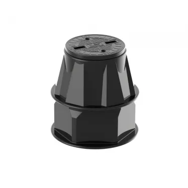 Колодец пластиковый КС-2.2 (H-630 мм, d-600 мм, Dкр-400 мм)