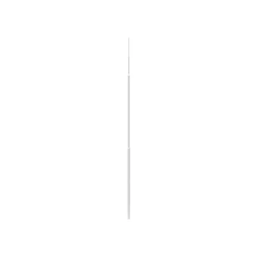 Молниеприемная мачта D 40 H-7000 мм для защиты надстроек/оборудования на кровле. Материал - алюминий.
