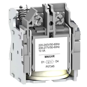 Расцепитель напряжения минимальный NS100-630 200/280В