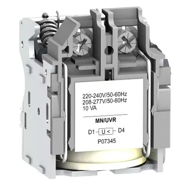 Расцепитель напряжения минимальный NS100-630 200/280В