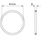 Кольцо уплотнительное DN 17 мм