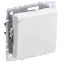 BRITE Розетка с заземлением с защитными шторками и крышкой 16А IP20 РСбш10-3-БрБ белый