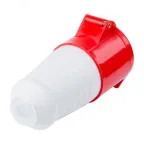 Розетка 124 стационарная 3Р+РЕ 32А 380В IP44, REXANT