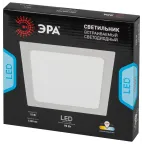 Светильник светодиодный встраиваемый LED 18-15-4K квадратный 15Вт 4000К
