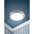WR1 CH Светильник влагозащищенный MR16,12V/220V, 50W хром (100/2400)