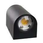 Светильник светодиодный уличный ДБУ-2х5w вверх/вниз 4000K IP54 черный