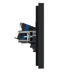 FORTE@PIANO Розетка компьютерная двойная RJ45 кат.6 FP134 черный IEK