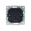 BRITE Розетка с заземлением с защитными шторками 16А с USB A+A 2,1А РЮш10-1-БрКр бежевый