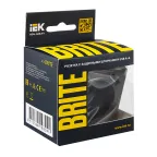 BRITE Розетка с заземлением с защитными шторками 16А с USB A+A 3,1А РЮш10-2-БрТБ бронза