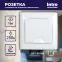 Розетка Intro Solo 4-207-01 с заземлением 2P+E Schuko с крышкой шторками, 16А-250В, IP20, СУ, белый