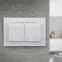 Розетка Intro Plano 1-210-01 2х2P+E Schuko с крышкой шторками, 16А-250В, СУ, IP44, Plano, белый