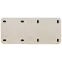 Розетка Intro Quadro 2-206-11 с заземлением трехместная 3х2P+E, 16А-250В, IP20, ОУ, сосна