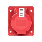 Розетка кабельная 16А 3Р+Е IP44 скрытая 380В 414