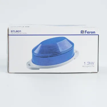Строб 1.3w синий IP54