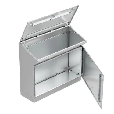 Пульт управления напольный "Inox" AISI304 TP12 IP55 (960х1200х400)