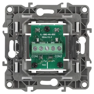 Розетка RCA, Эра12, слоновая кость, 12-3113-02