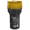 Лампа ADDS d22мм жёл.LED 22 24В AC/DC