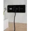 BRITE Розетка USB A+A 3.1А РЮ10-1-БрЧ черный