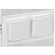 BRITE Комплект 1-местная с заземлением с защитными шторками и крышкой 16А IP44 2 штуки в сборе с двойной рамкой РСбш10-3-44-БрБ белый