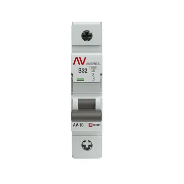 Выключатель автоматический AV-10 1P 32A (B) 10kA AVERES