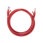 Патч-корд U/UTP, CAT 5e, RJ45-RJ45, 26AWG, LSZH, красный, 2м,