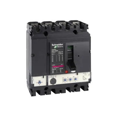 Выключатель автоматический 250А 70кА NSX250H MICROLOGIC 2.2 4P4D электронный расцепитель