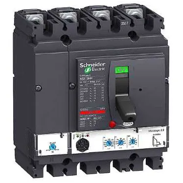 Выключатель автоматический 250А 70кА NSX250H MICROLOGIC 2.2 4P4D электронный расцепитель