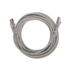 Патч-корд F/UTP, CAT 5e, RJ45-RJ45, 26AWG, LSZH, серый, 5м,