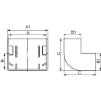 Угол внешний AEM 15x17 In-liner