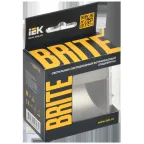 BRITE Подсветка LED встраиваемая ПЛ20-БрШ шампань