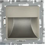 BRITE Подсветка LED встраиваемая ПЛ20-БрШ шампань
