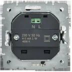 BRITE Подсветка LED встраиваемая ПЛ20-БрС сталь
