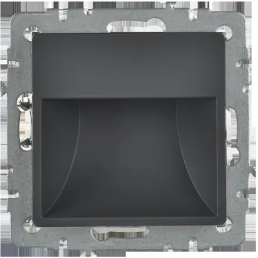 BRITE Подсветка LED встраиваемая ПЛ20-БрГ графит