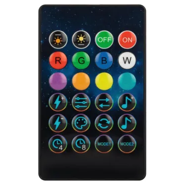 Умная гирлянда RGB, 10 м, ПДУ (управление цветом и режимами), таймер, USB, 100 LED, IP20 ERASG -01