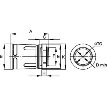 Муфта 16мм труба-коробка IP67 М16х1.5