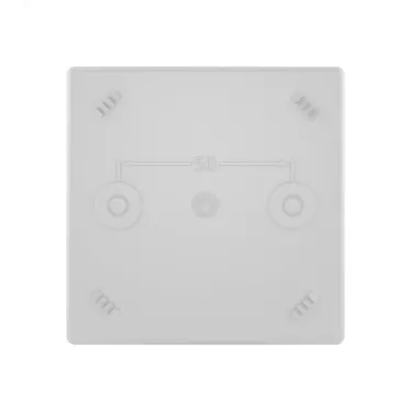 Коробка распределительная с кабельными вводами IP44 80х80х40мм (розница)