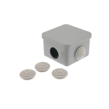 Коробка распаячная ОУ, 65x65x50, IP54 (УПрк 65*65/45.2.3), REXANT