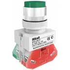 Кнопка зеленая ABLFP 22мм 220В ВK-22