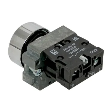 Кнопка BA21 черная NO IP65