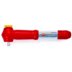 Ключ динамометрический VDE 1000V DR 3/8 5 - 25 Н·м L-290 мм диэлектрический