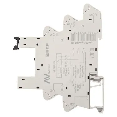 Разъем для реле РM slim 23/1 Push-in 230VАС/60VDC AVERES