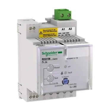 Реле RH21M 220/240В 50/60/400Гц 0.03А с ручным сбросом