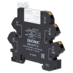 Реле интерфейсное, 1CO, ком. ток 6А, AgSnO2, напряжение 24V AC/DC, push-in клеммы.