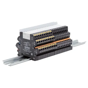Реле интерфейсное, 1CO, ком. ток 6А, AgSnO2, напряжение 24V AC/DC, push-in клеммы.