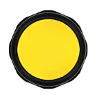 Кнопка SW2C-11 желтая б/п 1з+1р IP54