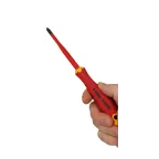 Набор диэлектрических отверток SL/PH/PZ E-Slim ERGONIC, бокорезов, плоскогубцев, длинногубцев, стриппера и отвертки тестера напряжения сети в сумке