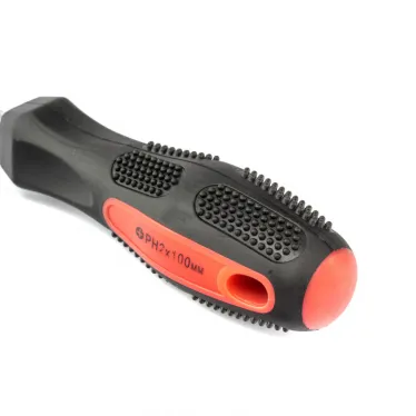Отвертка Anti-Slip, PH2х100 мм, CrV, 2к рукоятка