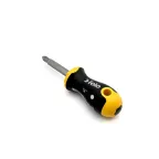 Отвертка Ergonic Stubby с двухсторонней битой SL5.5хPH2 60мм